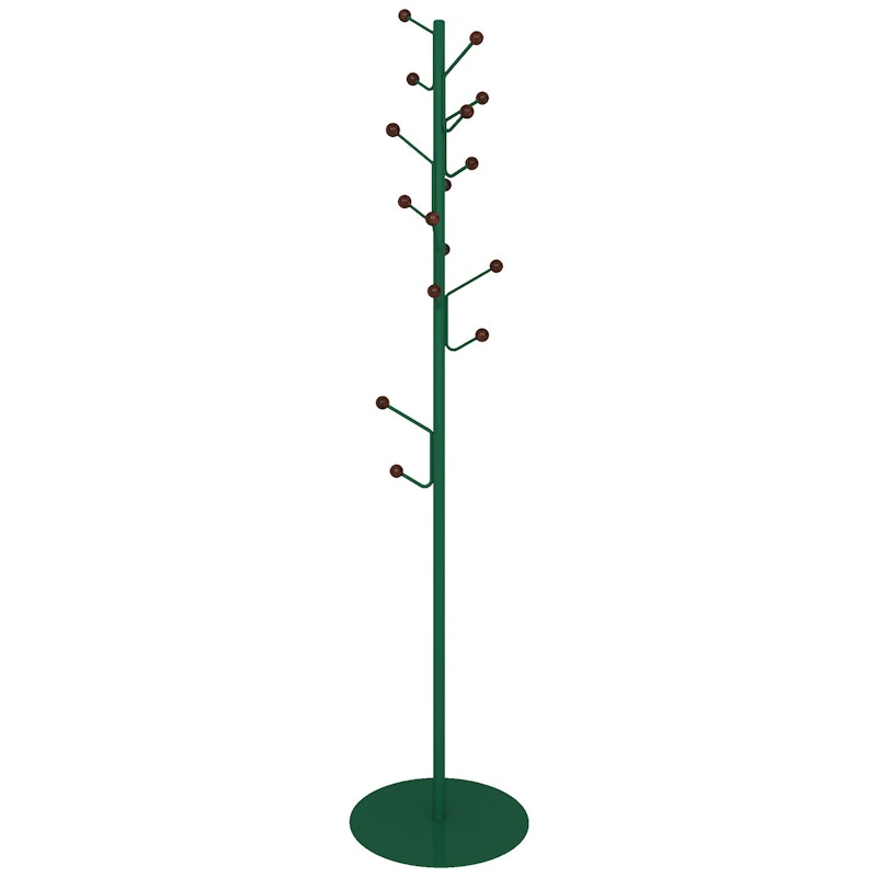 Bill Knagerække Gulv, Fern Green / Valnød