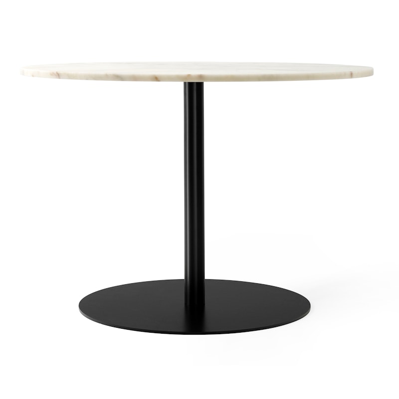 Harbour Column Table Ø105 cm, Marble/Black