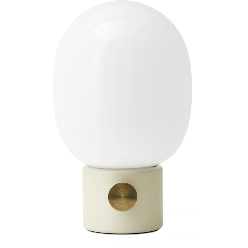 JWDA Bordlampe, Alabaster White / Messing