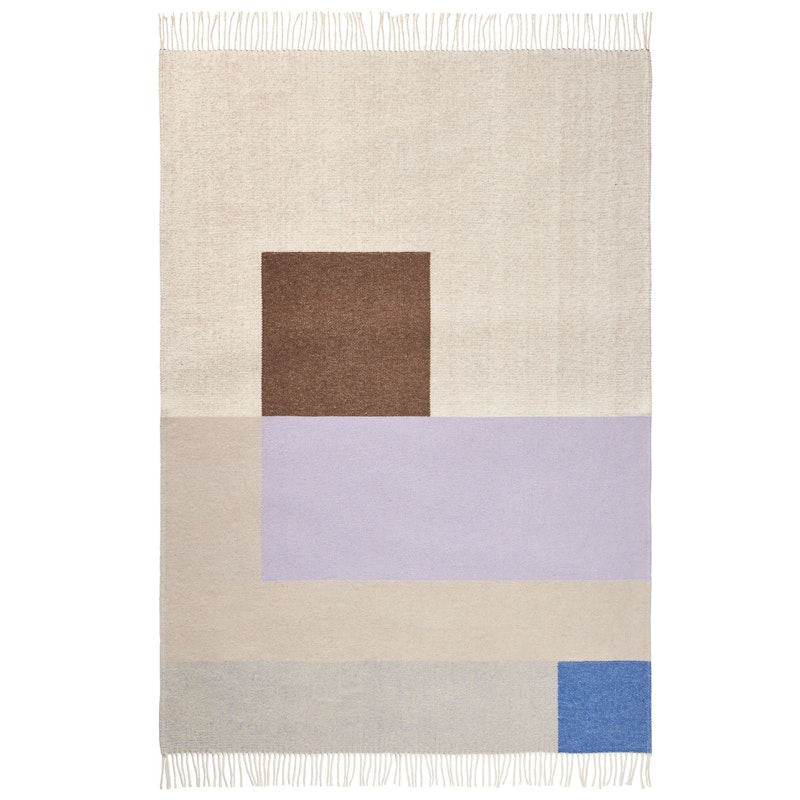 Brick Plaid 125x170 cm, Lilac