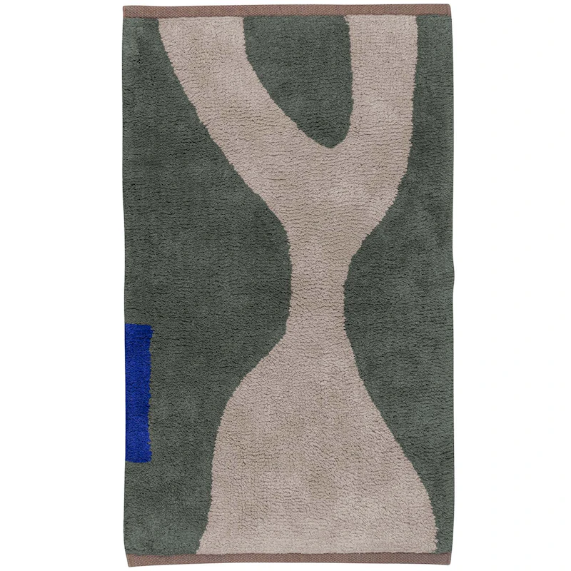 Figura Tæppe 50x80 cm, Olivengrønt