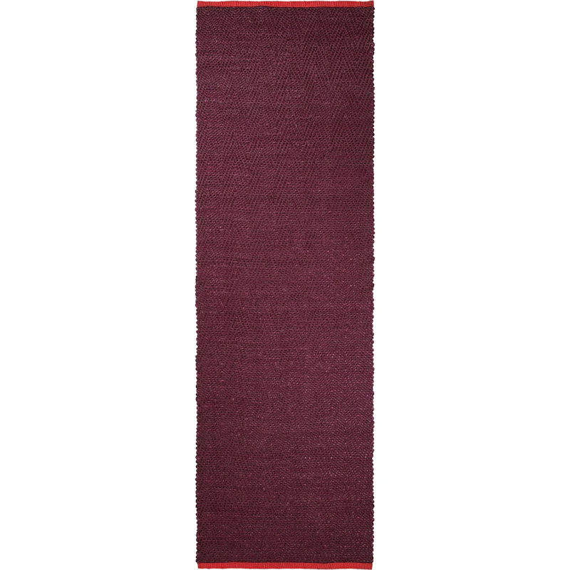 Notes Tæppe 80x245 cm, Wine