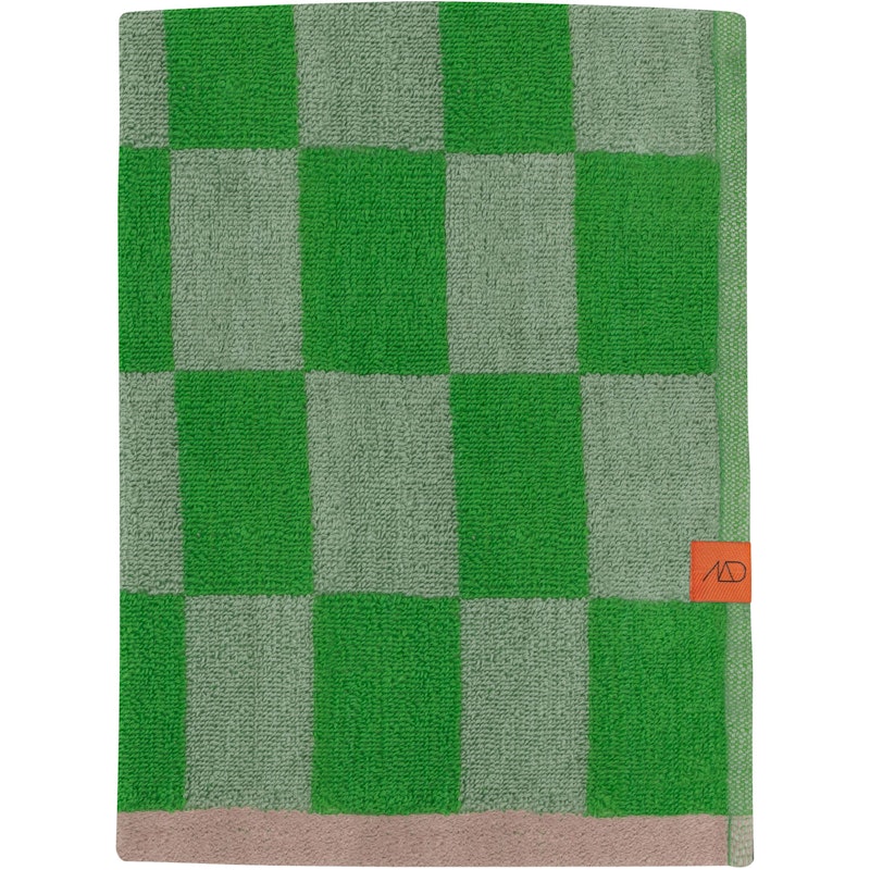 Retro Badehåndklæde 70x133 cm, Classic Green