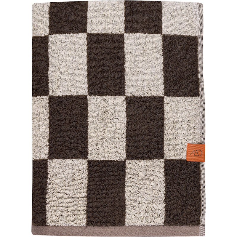 Retro Håndklæde 50x90 cm, Chocolate