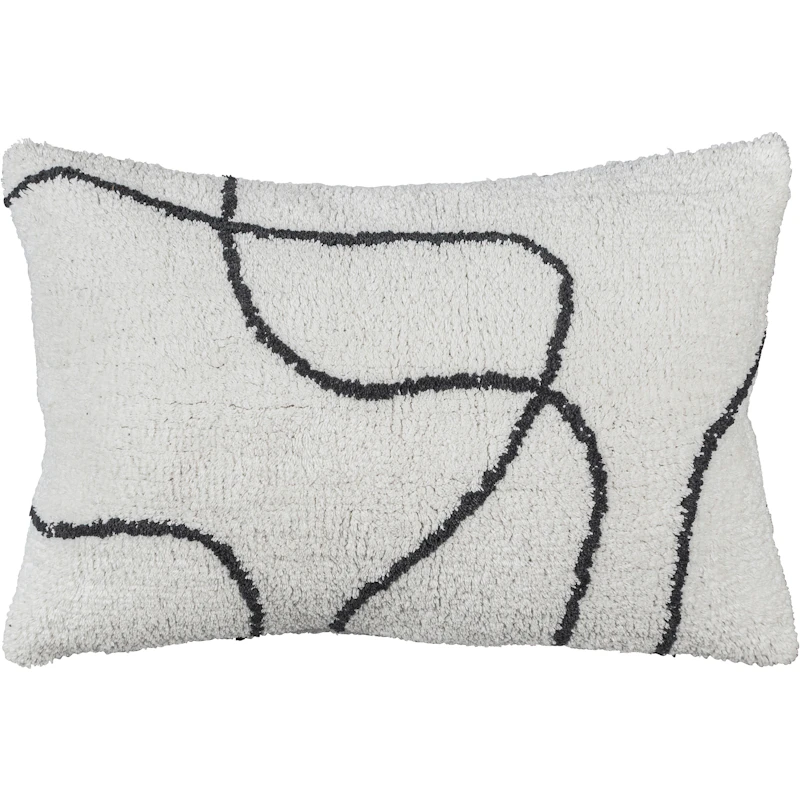 Shadow Pudebetræk 40x60 cm, Offwhite