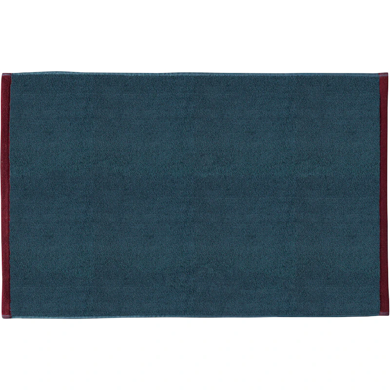 Soft Bademåtte 50x80 cm, Lysegrå / Midnatsblå