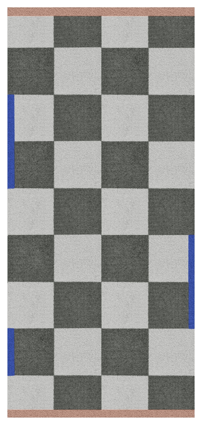 Square Plastikmåtte 70x150 cm, Olivengrøn