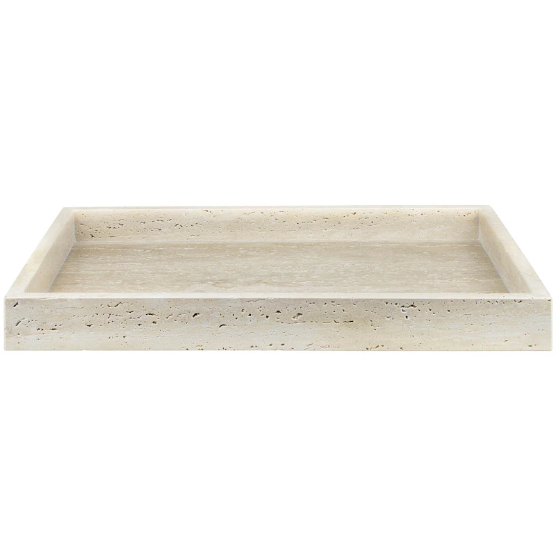 Travertine Bakke 30x40 cm