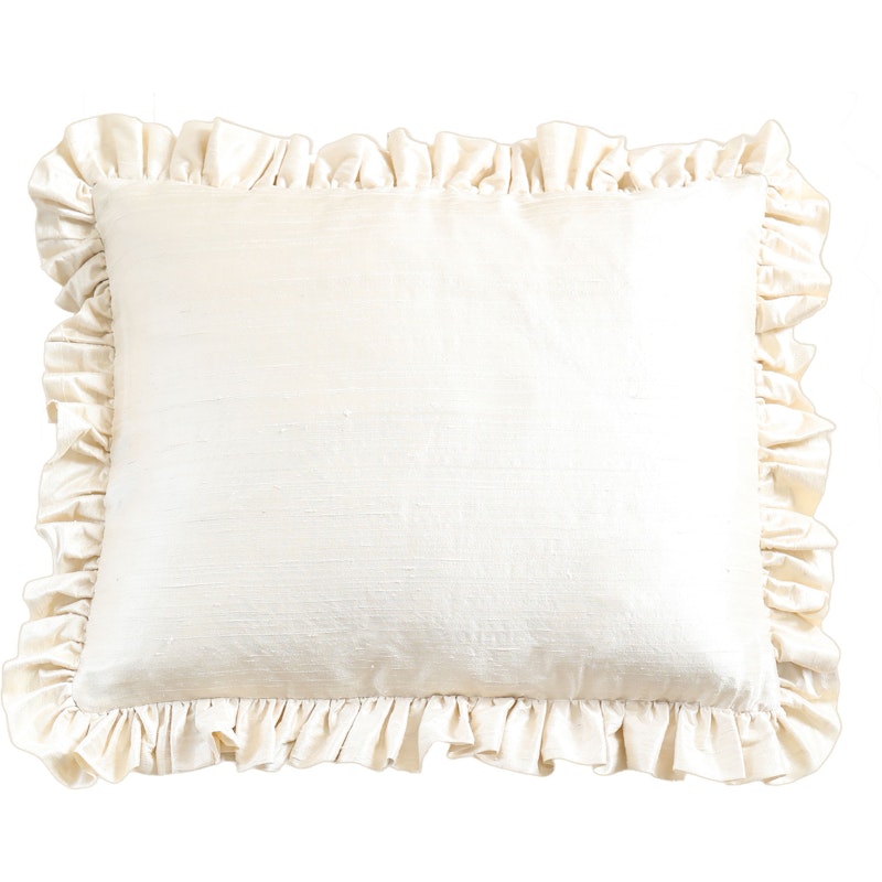 Ruffle Pude 50x60 cm, Creme