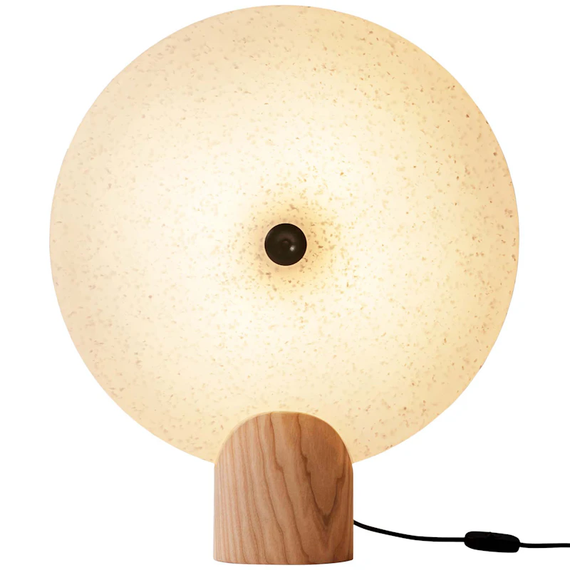Rificolona 50 Bordlampe, Hvid / Asketræ