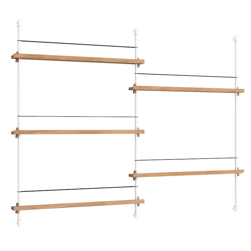 Magazine Hylde 123x162 cm, Eg/Hvid