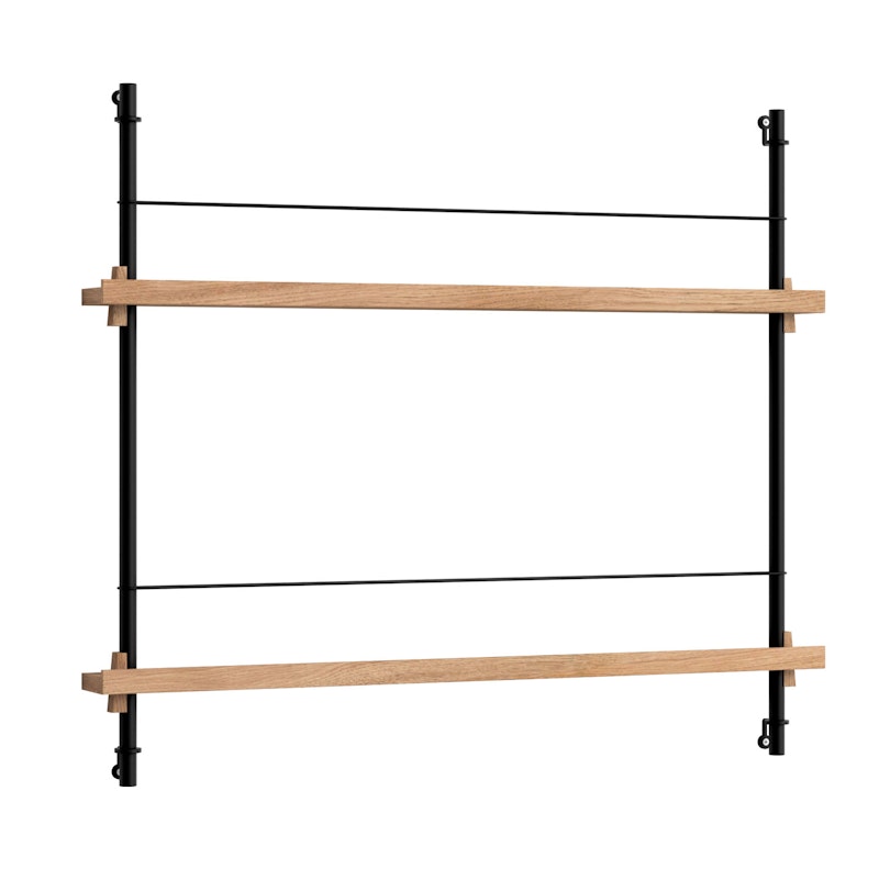 Magazine Hylde 73x85 cm, Eg/Sort