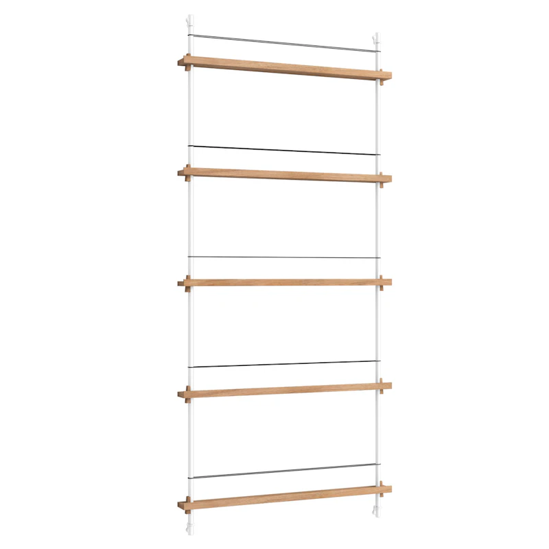 Magazine Hylde 85x188 cm, Eg/Hvid