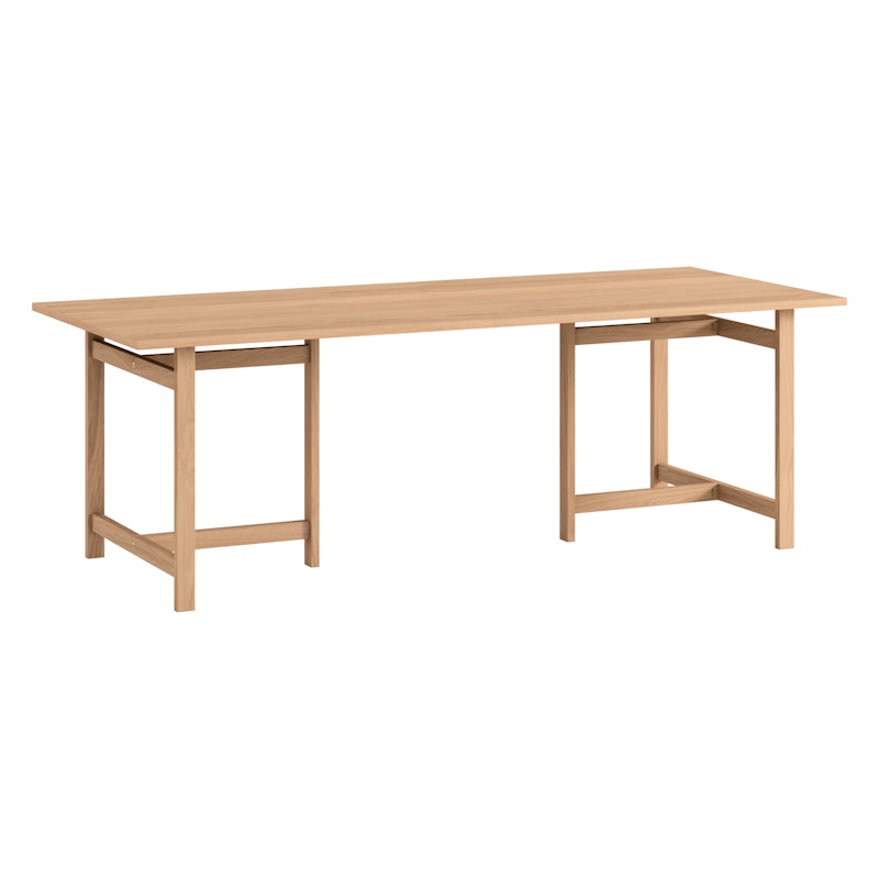 Rectangular Spisebord 90x220 cm, Egetræ