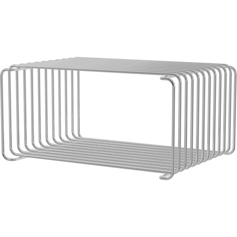 Panton Wire Half Height Hylde 25,7 cm, Krom