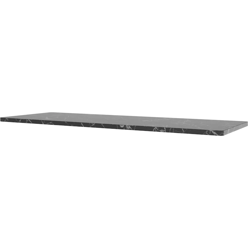 Panton Wire Toppanel 25,7x70,2 cm, Sort Marmor