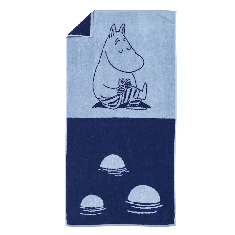 Moomin Badehåndklæde Mumitrolden, 70x140 cm