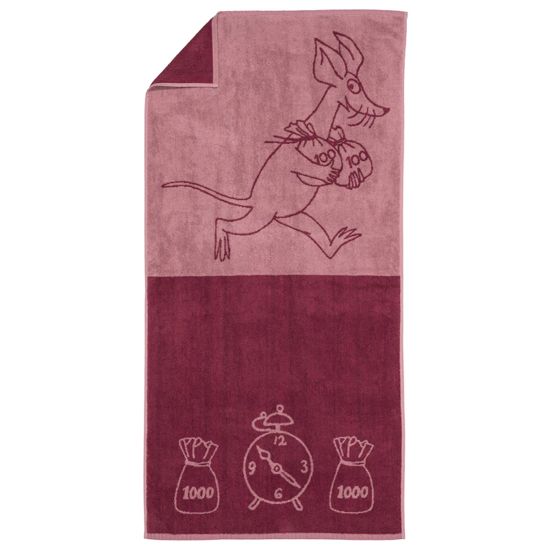 Moomin Badehåndklæde Sniff Malva 70x140 cm