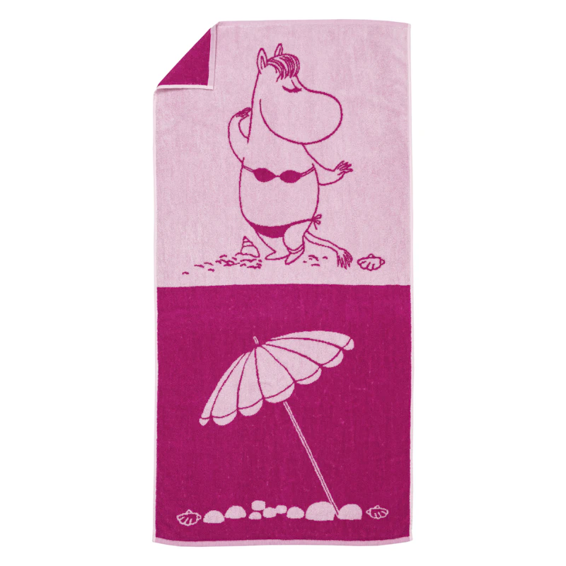 Moomin Badehåndklæde Snorkfrøken, 70x140 cm