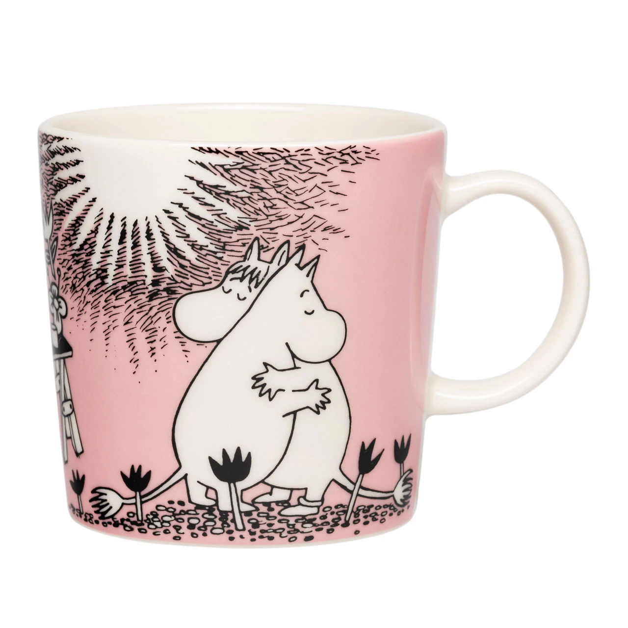 Moomin Arabia Moomin Krus 30 Cl Love 30 - Kaffekopper Vitroporcelain Rosa - 1084342