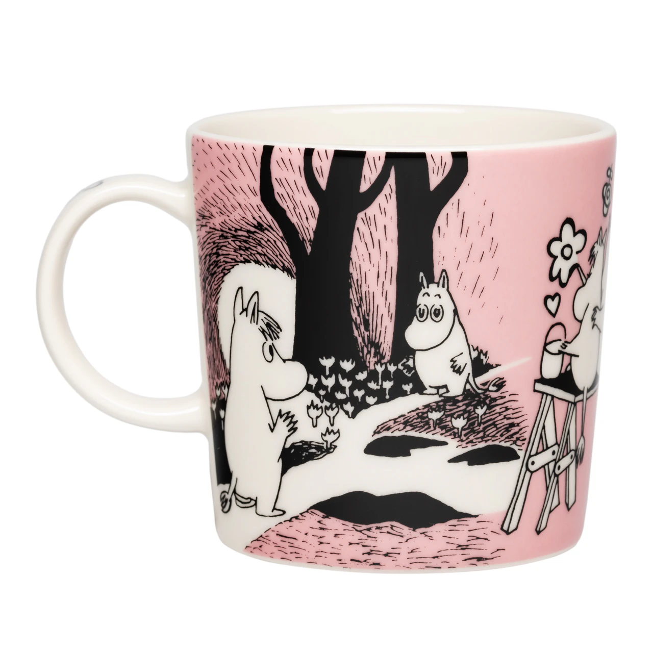 Moomin Arabia Moomin Krus 30 Cl Love 30 Box - Kaffekopper Vitroporcelain Rosa - 1082609