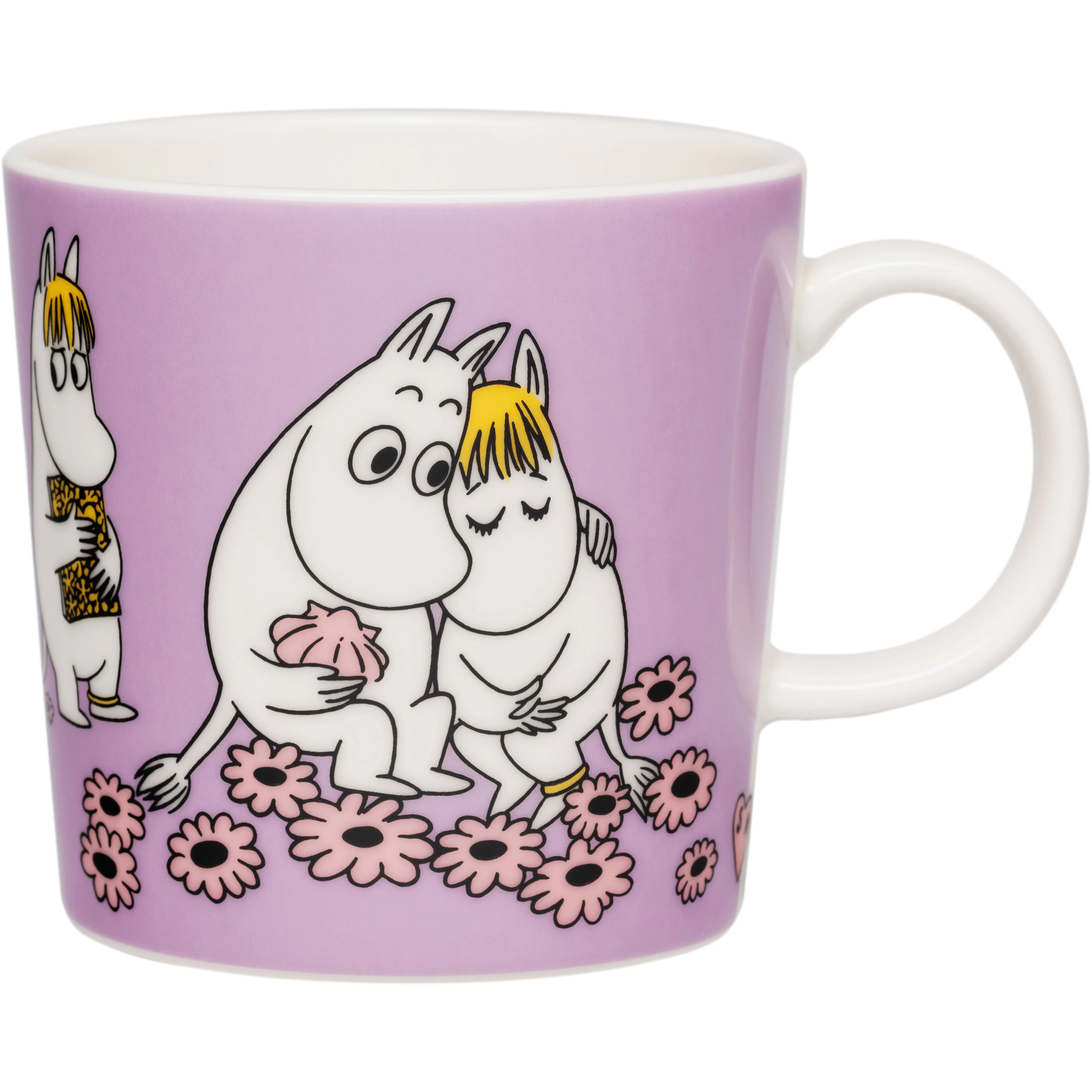 Moomin Arabia Moomin Krus 30 Cl Sweethearts - Mumin-krus Vitroporcelain Lilla - 1082634