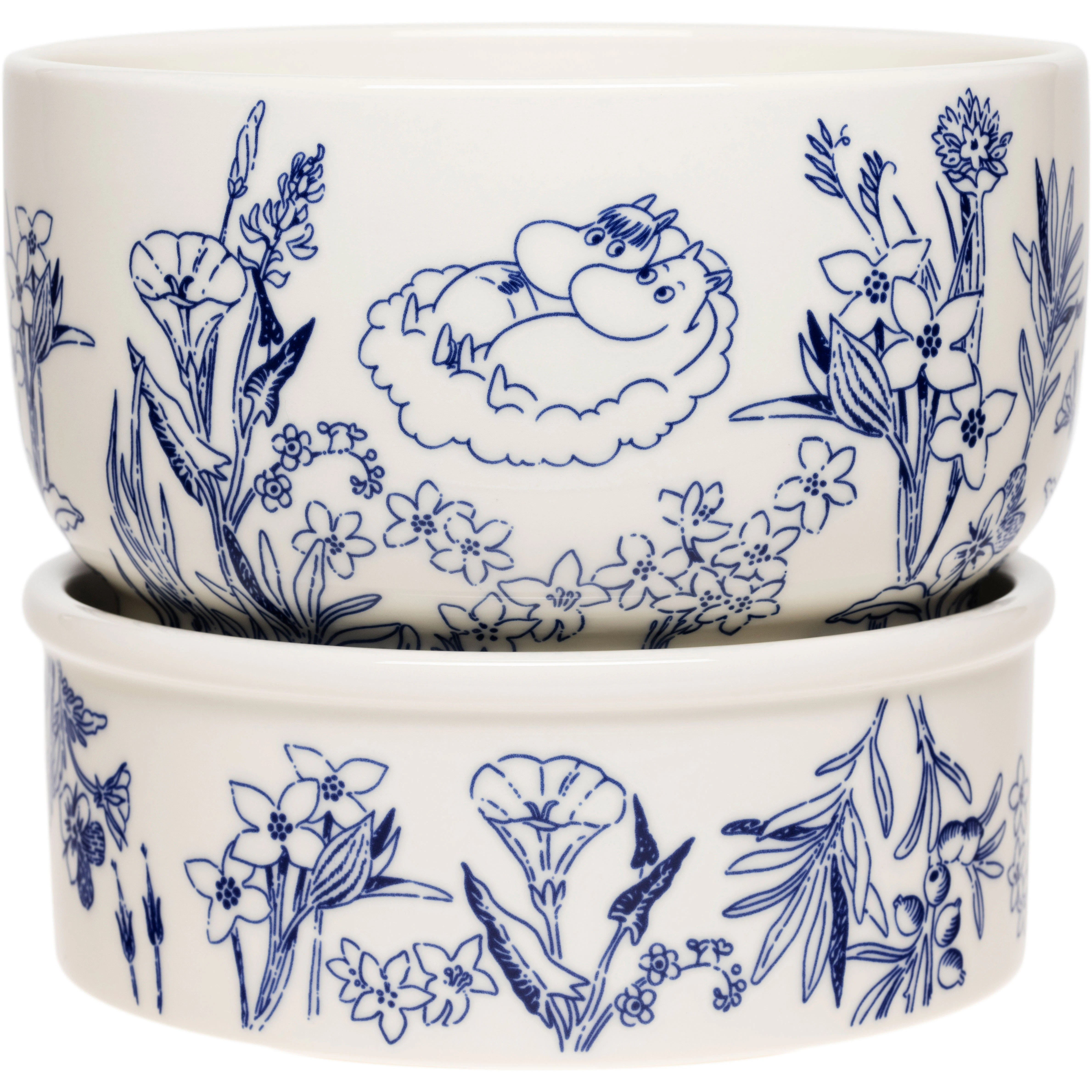 Moomin Arabia Moomin Potteskjuler Haru 170x150 Mm - Krukker Vitroporcelain Hvid - 1079682