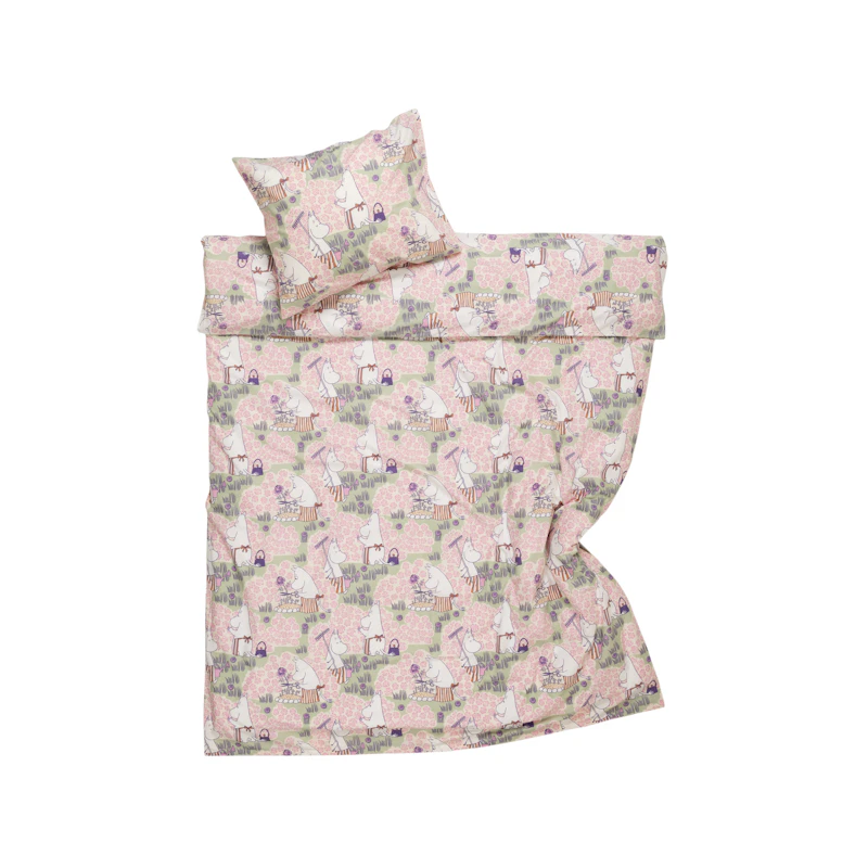 Moomin Sengesæt 150x210 cm Rose Garden