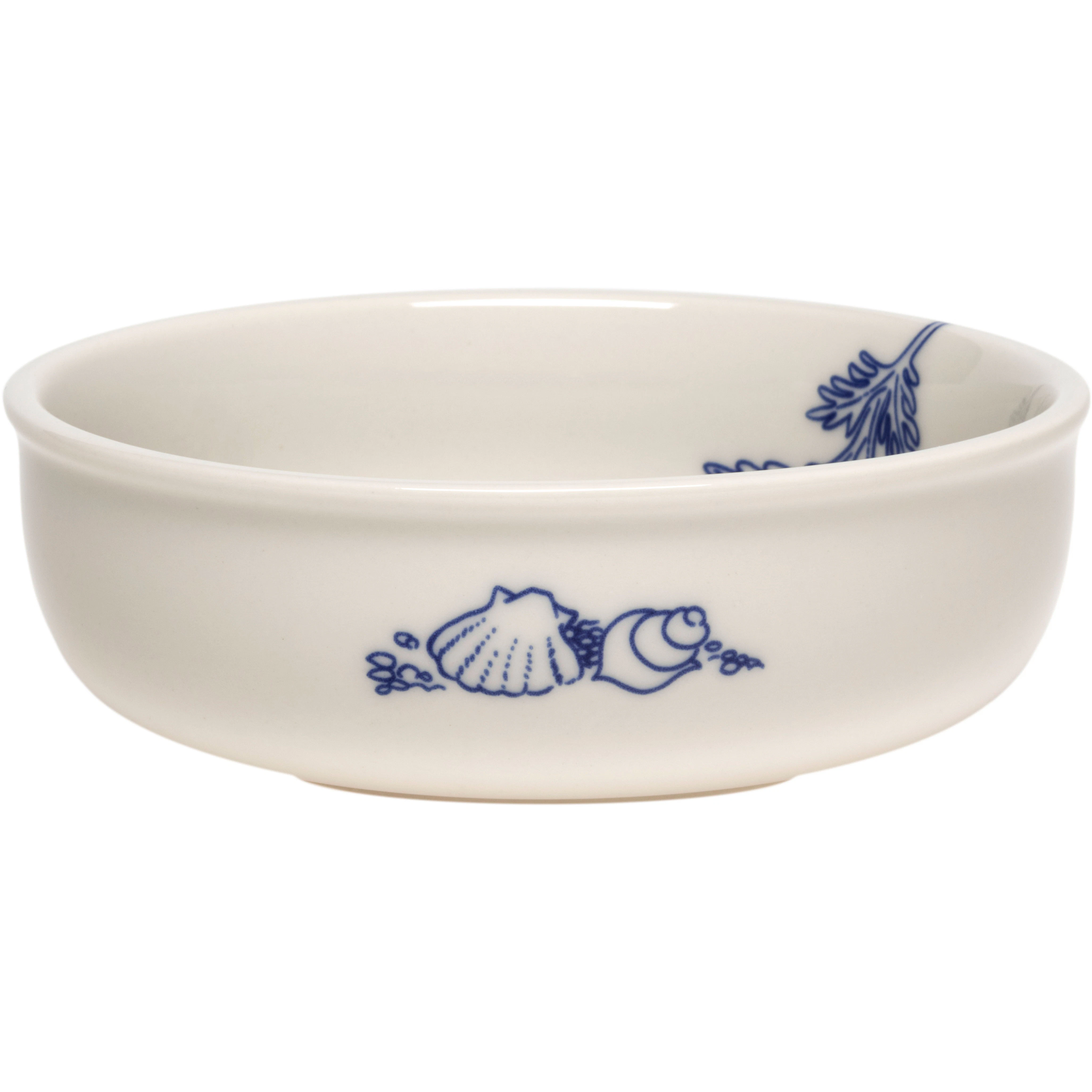 Moomin Arabia Moomin Serveringssk&aring;l 12 Cm Haru The Groke - Serveringssk&aring;le Vitroporcelain Hvid - 1083685