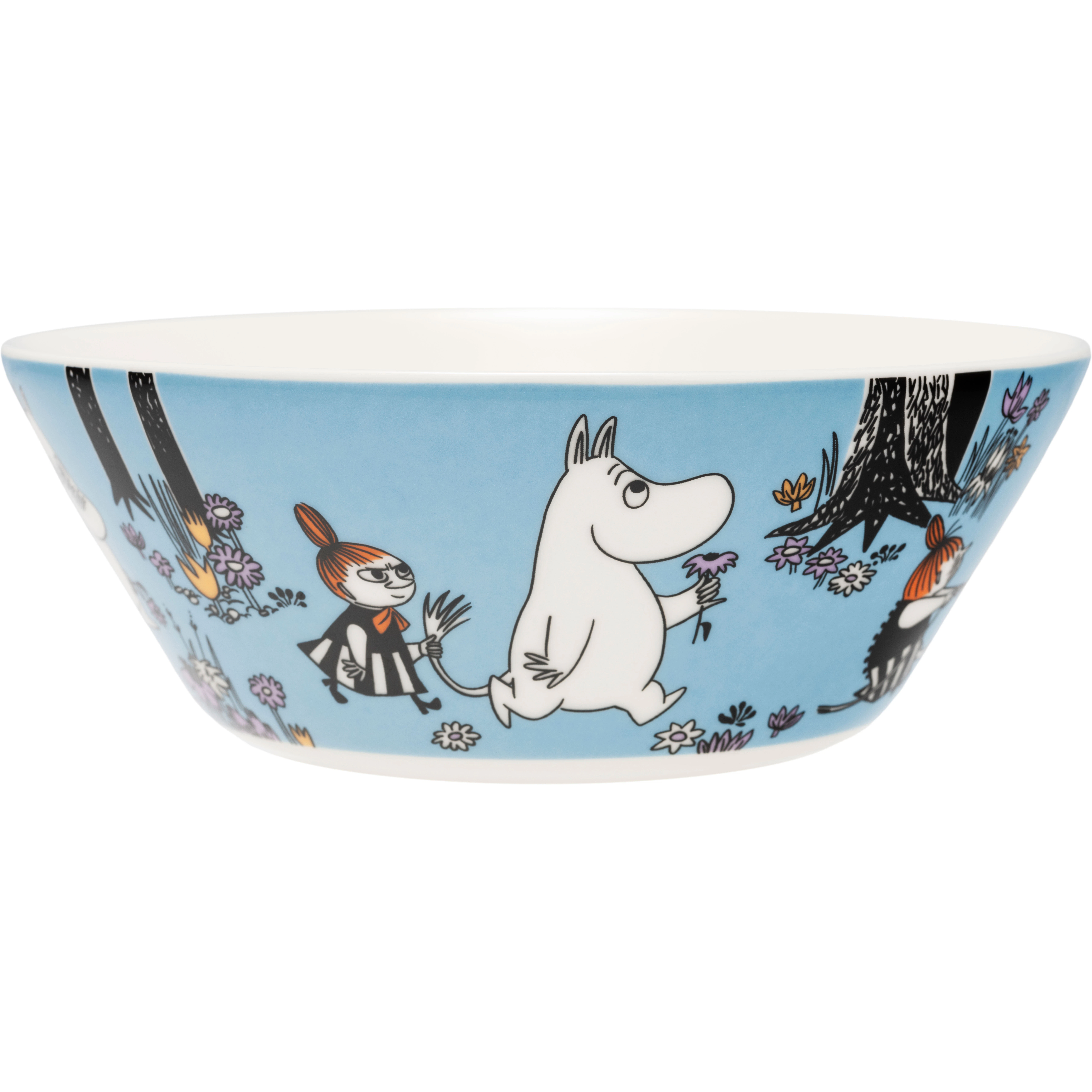 Moomin Arabia Mumitrold Sk&aring;l Venner For Altid 15 Cm - Morgenmadssk&aring;le Vitroporcelain Multi - 1076280