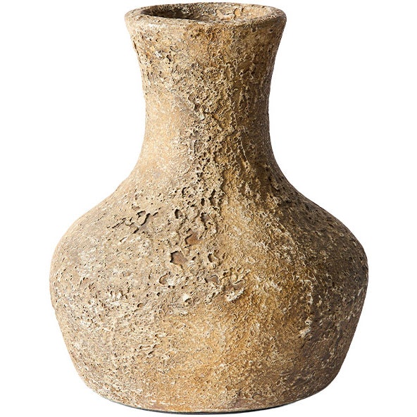 Muubs Eris Vase Rustik 24 Cm - Vaser Terrakotta Sand - 1120002336