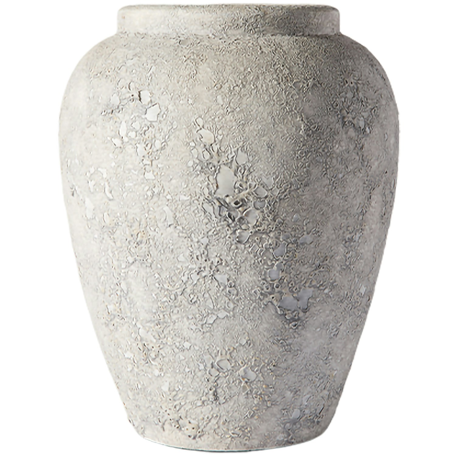 Muubs Luna Dekorativ Krukke Lyse 38 Cm - Krukker Terrakotta Gr&aring; - 8470000306