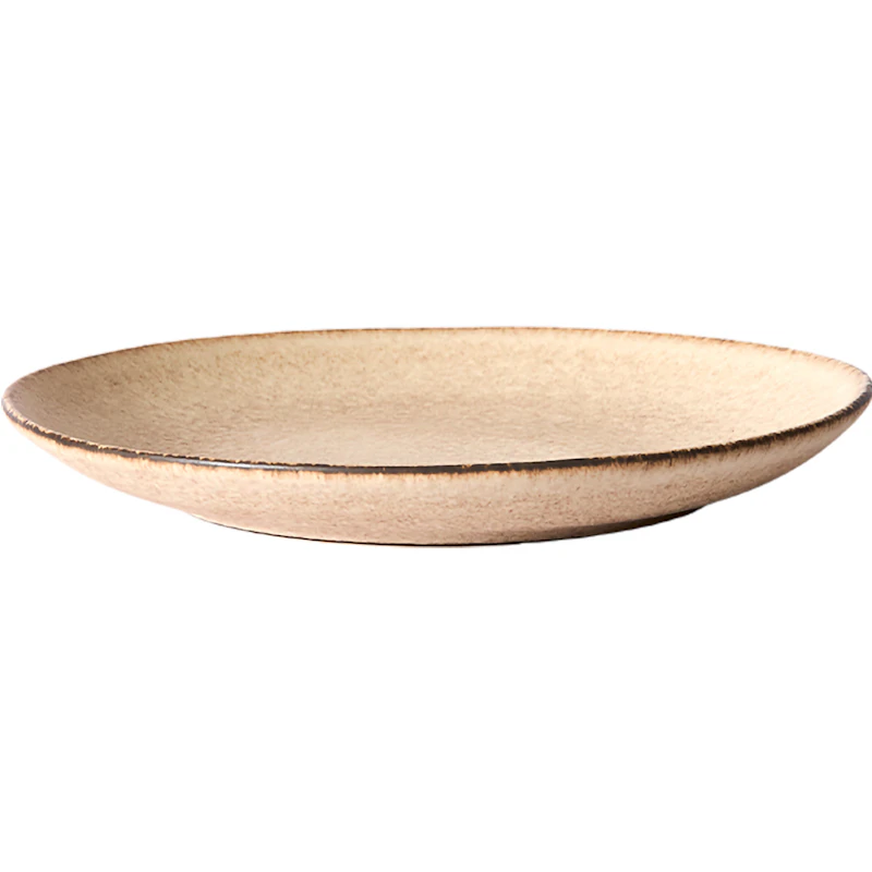 Yake Sidetallerken Mocha, 22 cm