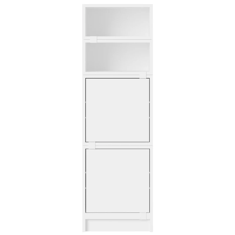 Stacked Configuration 4 Kontorhylde, Hvid