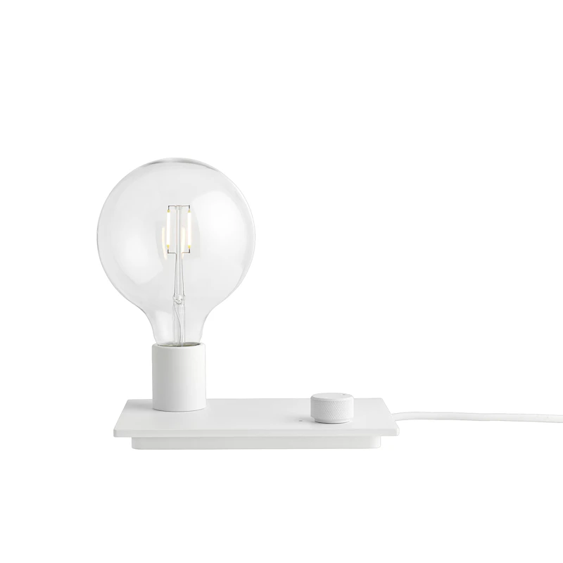 Control Bordlampe Led, Hvid