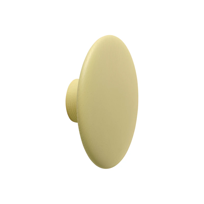 Dots Krog Træ Ø 13 cm, Yellow Beige