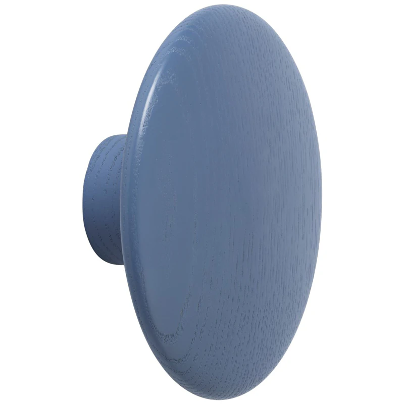 Dots Krog Træ Ø13 cm, Pale Blue