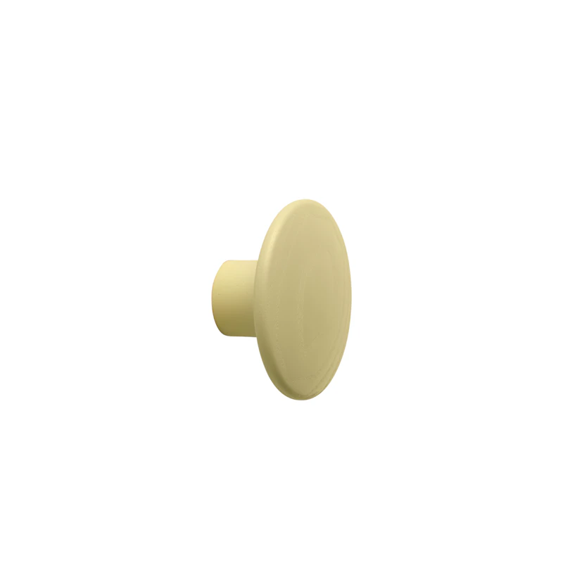 Dots Krog Træ Ø 9 cm, Yellow Beige