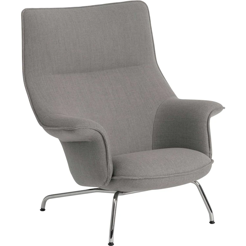Doze Loungestol, Krom/Re-Wool 128