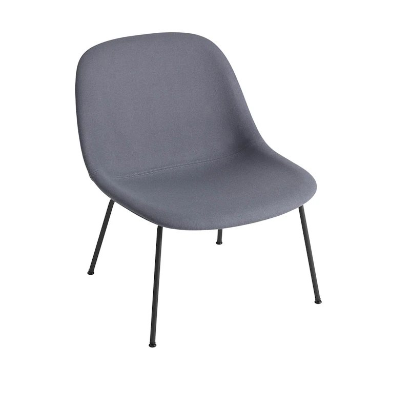 Fiber Tube Loungestol, Divina 154/Black