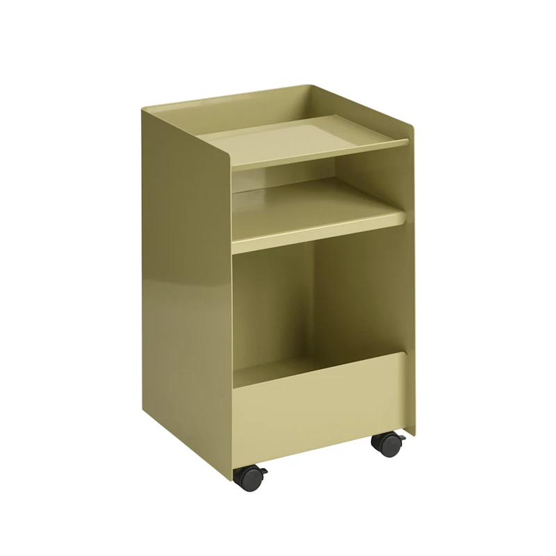 Folded Rullebord 61,5 cm, Beige-grøn