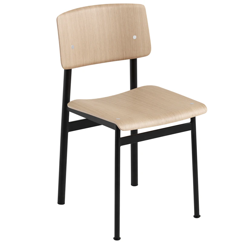 Loft Stol, Eg / Sort
