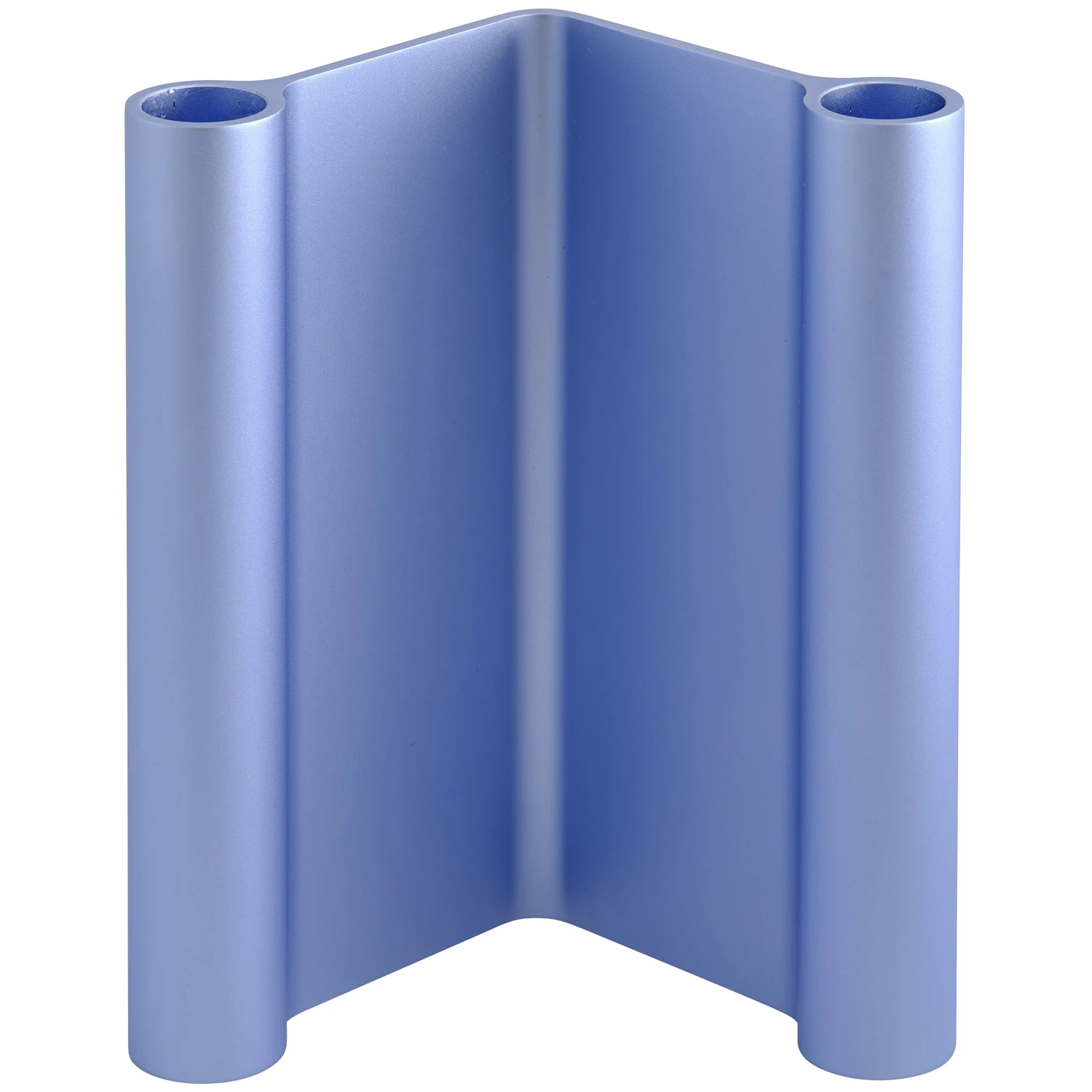 Muuto Pair Lysestage 18 Cm - Lysestager Aluminium Lysebl&aring; - PAICAH18A04