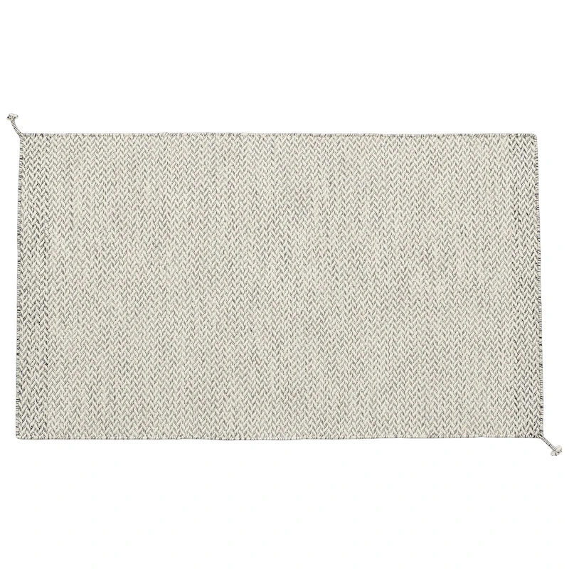 Ply Tæppe Genanvendt Polyester Offwhite, 85x140 cm