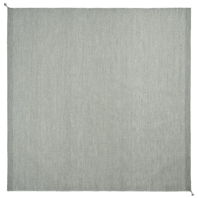 Ply Uldgulvtæppe 240x240 cm, Gråt