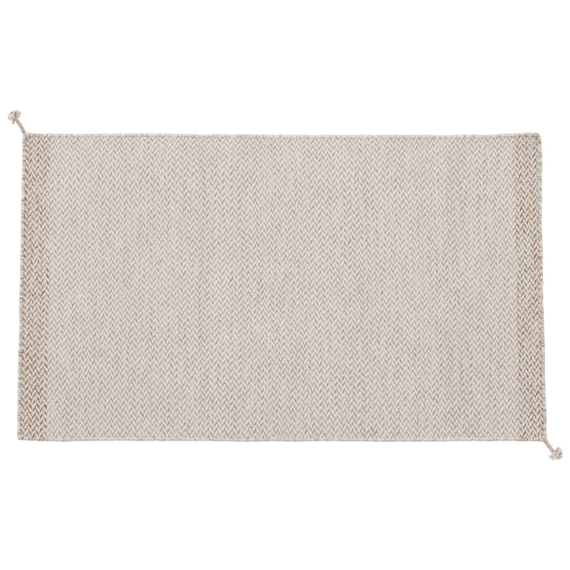 Ply Uldgulvtæppe 85x140 cm, Lys Rosa