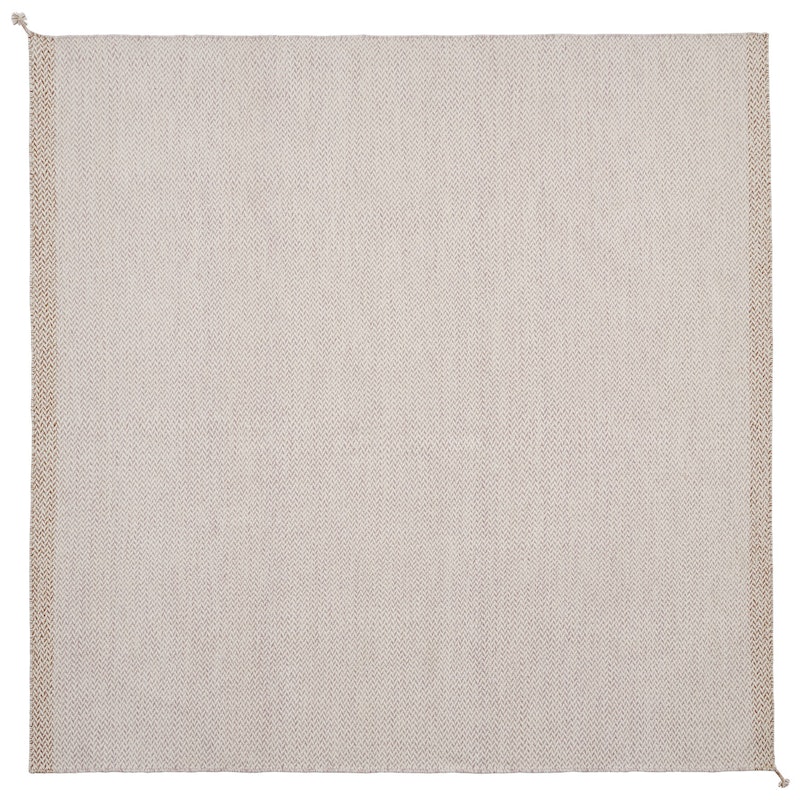Ply Uldgulvtæppe 240x240 cm, Lys Rosa