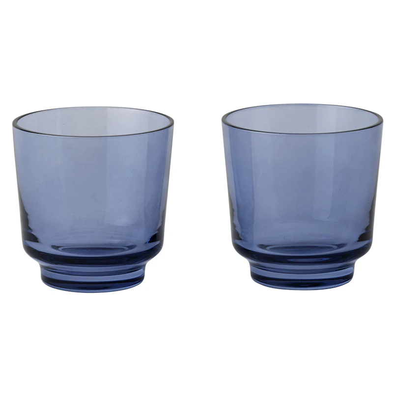 Raise Glas 2-pak 20 cl, Indigo