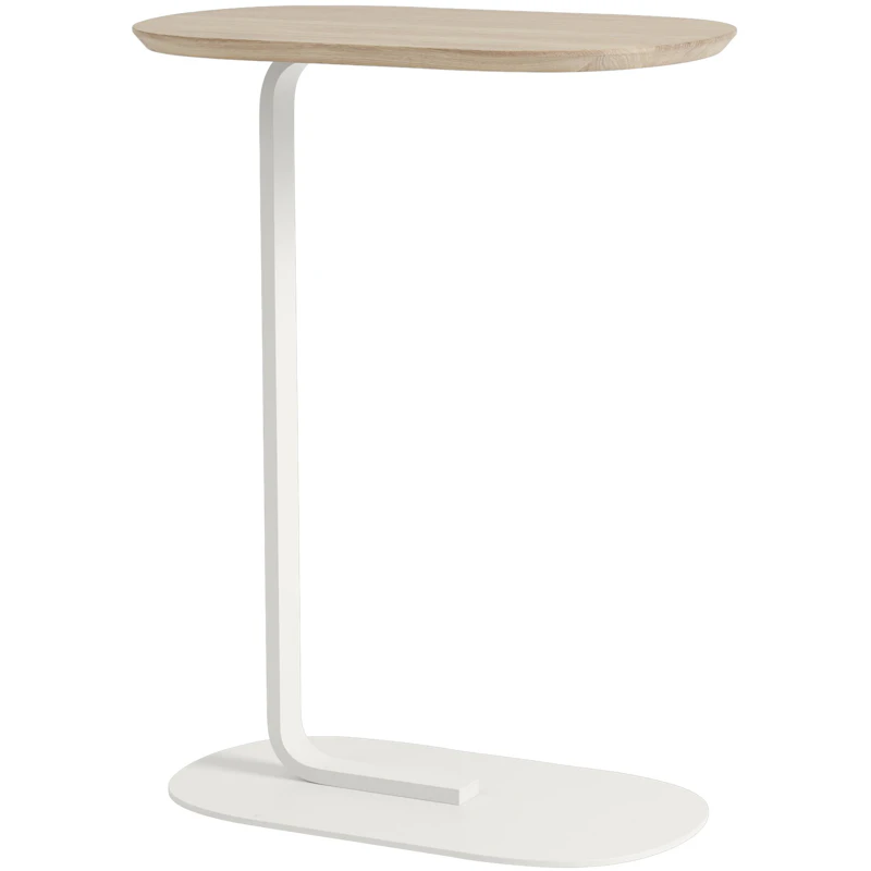 Relate Sidebord 73,5 cm, Massiv Eg / Offwhite