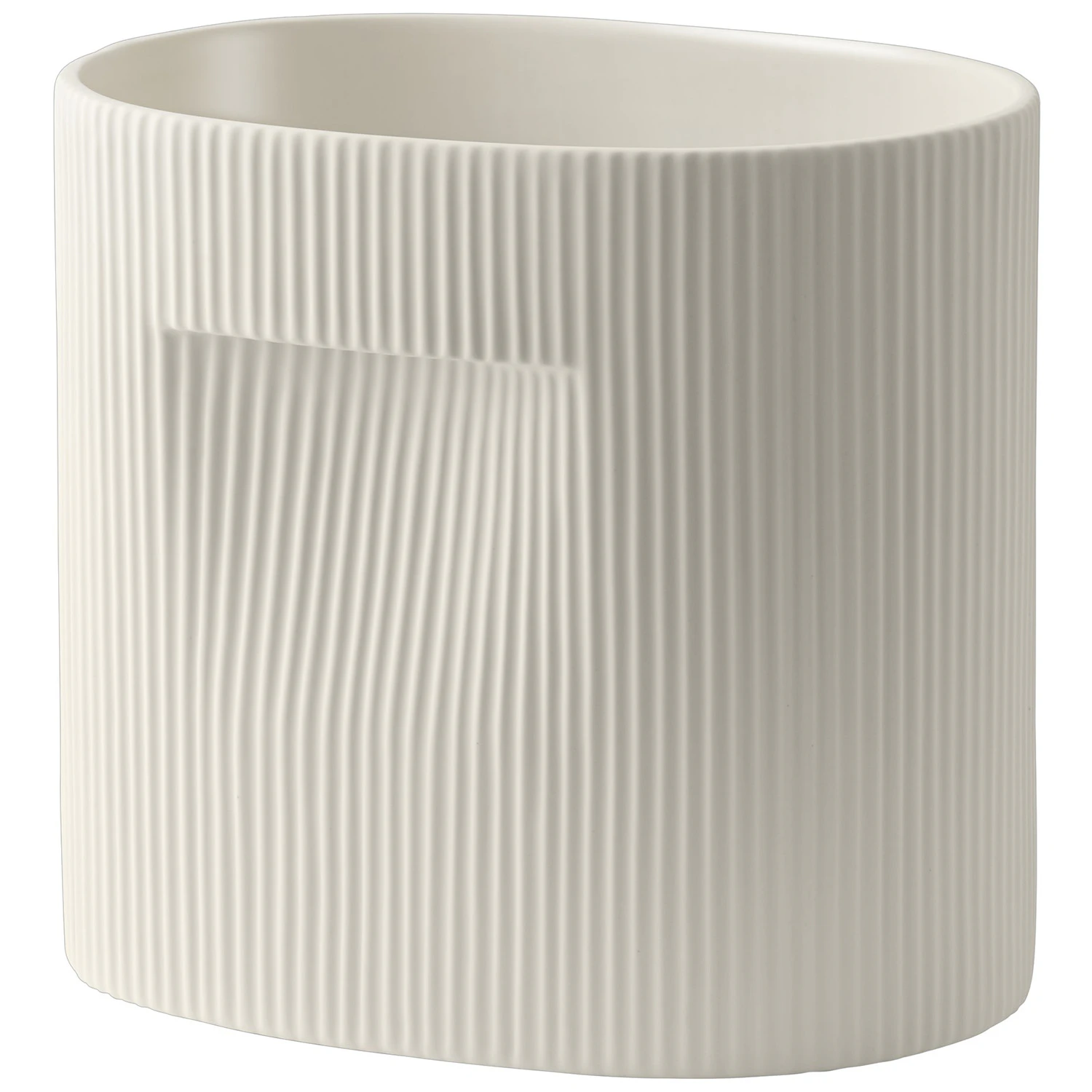 Muuto Ridge Krukke 24 Cm Offwhite - Krukker Lert&oslash;j Off-White - RIDPLA24A02